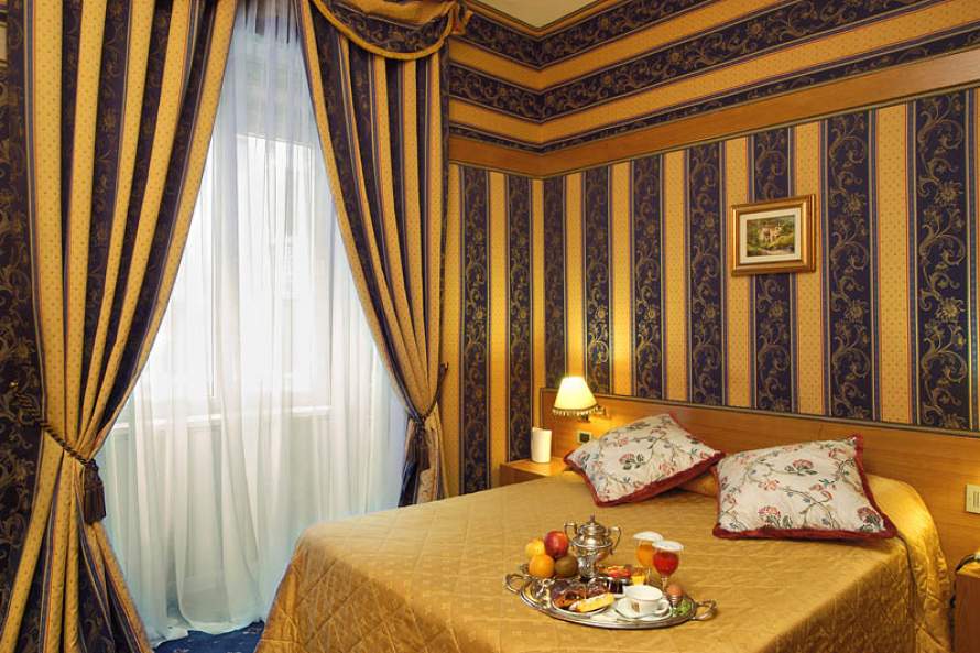Rooms Double with one large or two separate beds, Hotel Andreotti